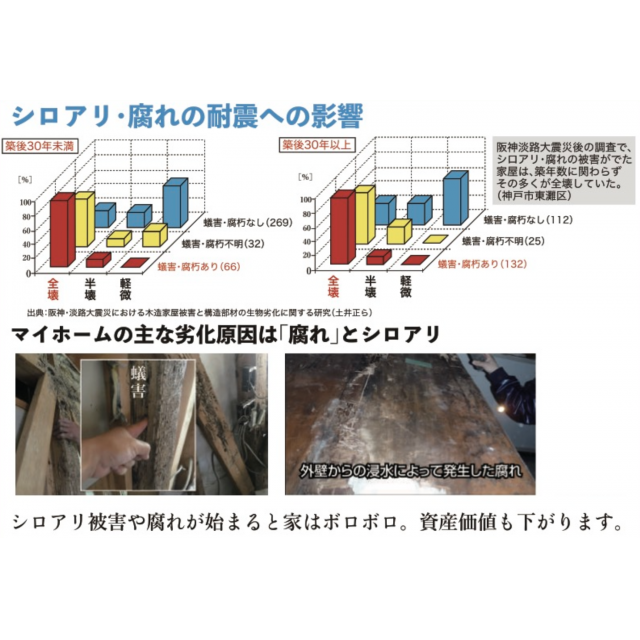 シロアリ・漏水の点検【静岡県西部限定】